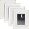 4 Pack Craig Frames Victoria White & Gold Picture Frame with Mat